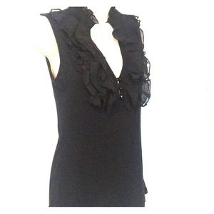 Fancy ruffle tank